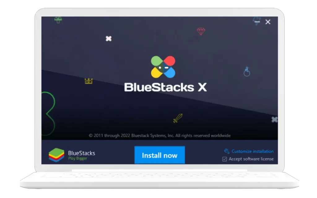 Steps First of all, download and install the BlueStacks Emulator on your PC.